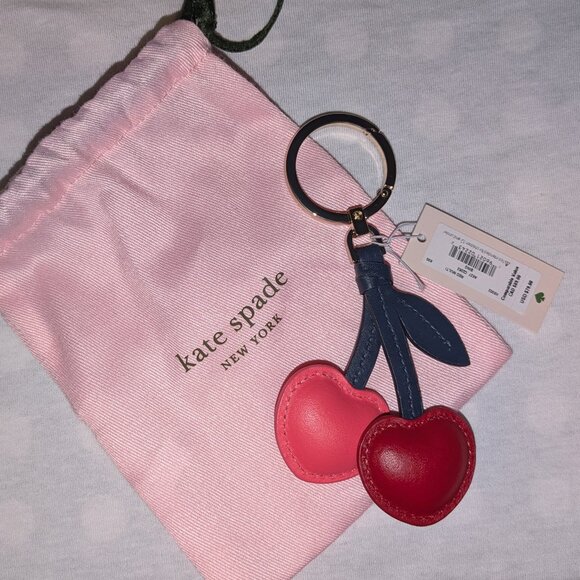 kate spade Accessories - Kate Spade Cherry Purse Charm/Keychain